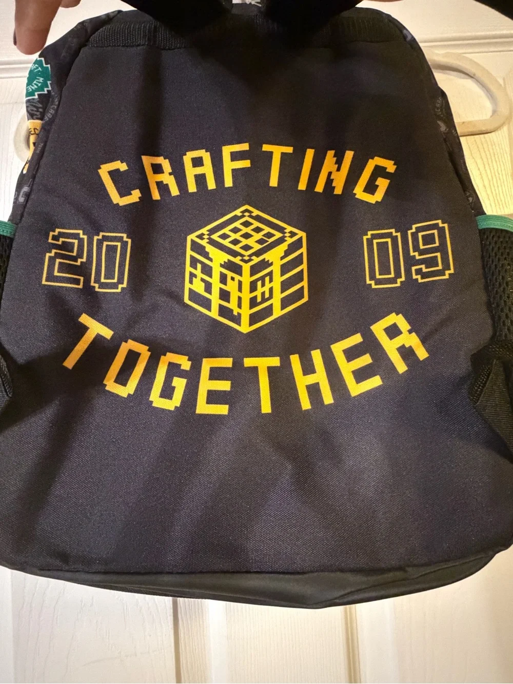 Minecraft Kids Backpack 17Inch Adjustable Straps NWT